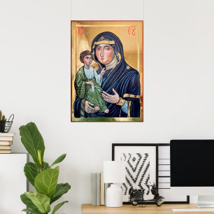 Maria Advocata Nostra Ikone Poster