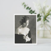 Maria Alba, Stummfilm, Schauspielerin Postkarte (Stehend Vorderseite)