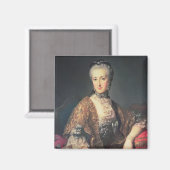 Maria Anna Habsburg-Lothringen Magnet (Vorderseite/Rückseite)