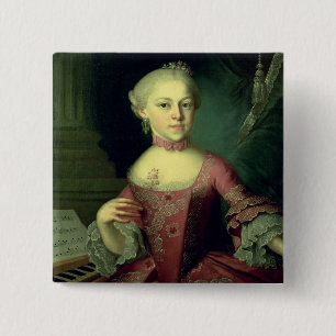 Maria Anna Mozart, angerufen 'Nannerl Button