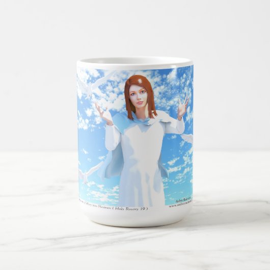 Mariä Aufnahme in den Himmel Kaffeetasse (Mittel)