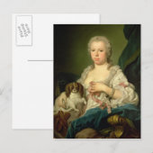 Maria-Barbara de Braganza Postkarte (Vorne/Hinten)