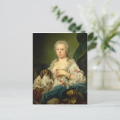 Maria-Barbara de Braganza Postkarte (Stehend Vorderseite)