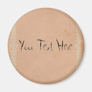 Maria-Blumen groß, 3 Zoll-runder Magnet