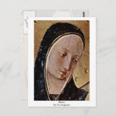 Maria By Fra Angelico Postkarte (Vorne/Hinten)