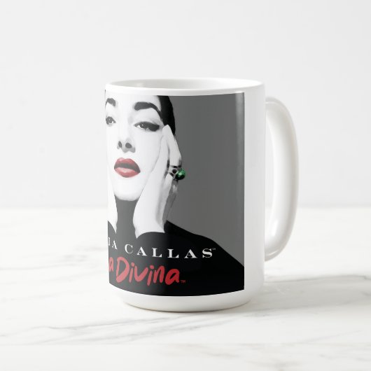 Maria Callas Tasse (VorderseiteRechts)