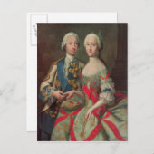 Maria Caroline von Österreich Postkarte (Vorne/Hinten)