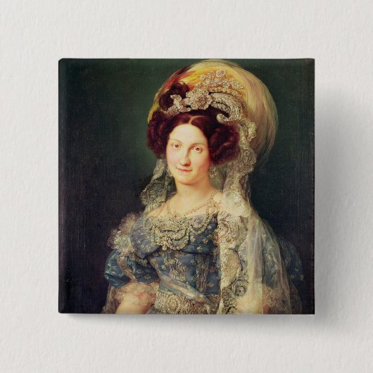 Maria Christina de Bourbon Button (Vorderseite)