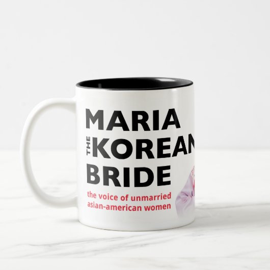 Maria die koreanische Braut-Tasse Zweifarbige Tasse (Links)