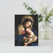 Maria e o menino Jesus Postkarte (Stehend Vorderseite)