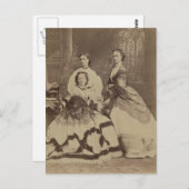 Maria, Empress of Russia Romanov, Mutter, Schweste Postkarte (Vorne/Hinten)