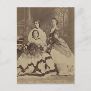 Maria, Empress of Russia Romanov, Mutter, Schweste Postkarte