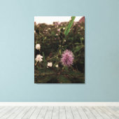 Maria-fecha-a-porta - ROSA Leinwanddruck (Insitu (Holzboden))