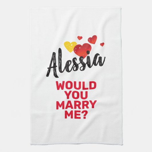 Maria Geschirrtuch (Vertikal)