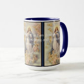 Maria, Gesegnete Mutter. Gebetsbecher Tasse (VorderseiteRechts)