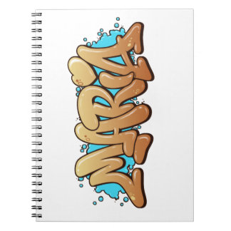 Maria Graffiti Art Name - Notizblock