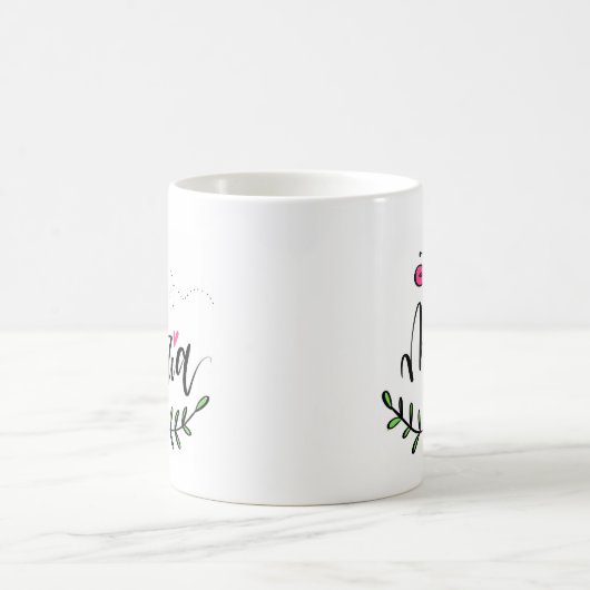 Maria, handschriftlich kaffeetasse (Mittel)