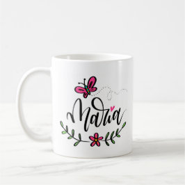 Maria, handschriftlich kaffeetasse
