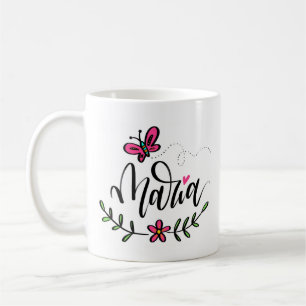 Maria, handschriftlich kaffeetasse