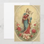 Maria, Hilfe der Christen Einladung (Vorne/Hinten)