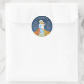   Maria, Hilfe der Christen Runder Aufkleber (Tasche)