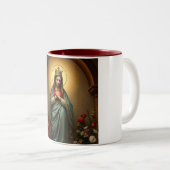 Maria Himmelskönigin Kaffeetasse (VorderseiteRechts)