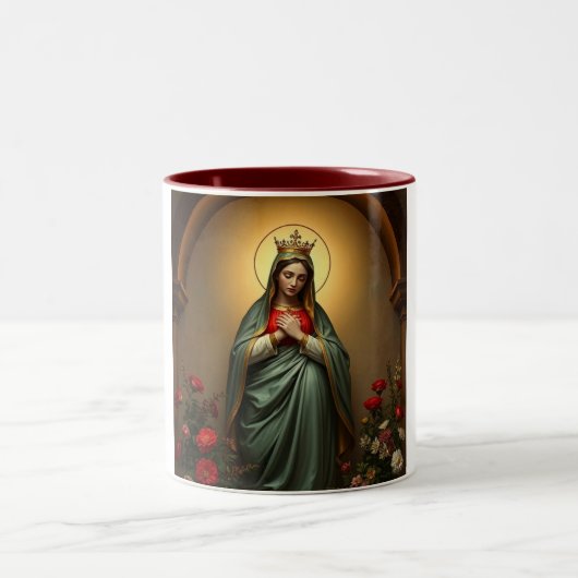 Maria Himmelskönigin Kaffeetasse (Mittel)