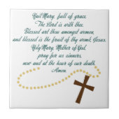 Maria hüllen fliese (Vorderseite)