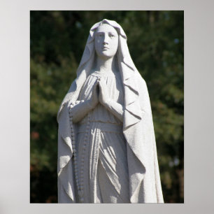 Maria im Gebet 16x20 Poster