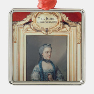 Maria Isabella von Parma Silbernes Ornament
