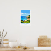 Maria Island Australia Reisen Print Poster (Küche)