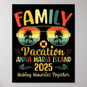 Maria Island Florida Familien Sommerurlaub 2025 Poster