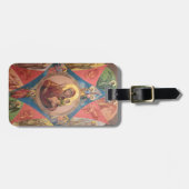 Maria, Jesus und Engel Gepäckanhänger (Vorderseite horizontal)