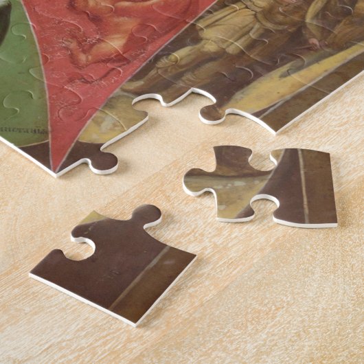 Maria, Jesus und Engel Puzzle (Seite)