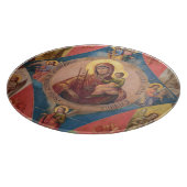 Maria, Jesus und Engel Schneidebrett (Ecke)