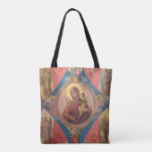 Maria, Jesus und Engel Tasche (Rückseite)