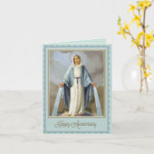 Maria-Jubiläumskarte der religiös-katholischen Jun Karte (Gelbe Blume)