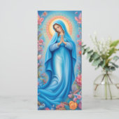 Mariä-Jungfrau-Karte (Stehend Vorderseite)