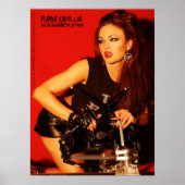 MARIA KANELLIS DRUMMER POSTER (Vorne)