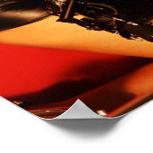 MARIA KANELLIS DRUMMER POSTER (Ecke)