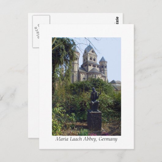 Maria Laach Abbey, Deutschland Postkarte (Vorne/Hinten)