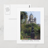 Maria Laach Abbey, Eifel, Deutschland Postkarte (Vorne/Hinten)