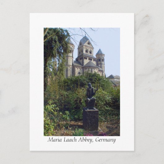 Maria Laach Abbey, Eifel, Deutschland Postkarte (Vorderseite)