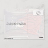 Maria Lactans von Jan Van Eyck Postkarte (Rückseite)