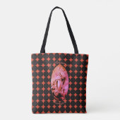 Maria – Madonna Mary muster dots retro gepunktet Tasche (Rückseite)
