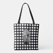 Maria – Madonna Mary muster dots retro Tasche (Rückseite)