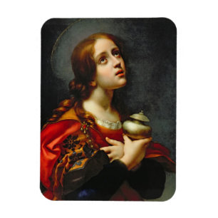 Maria Magdalena, 1660-70 (Öl auf Leinwand) Magnet
