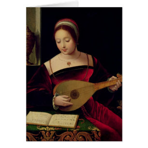 Maria Magdalena, die den Dichtungskitt spielt