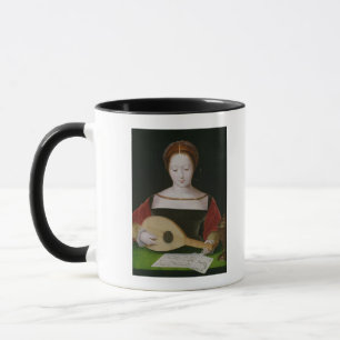 Maria Magdalena, die einen Dichtungskitt spielt Tasse