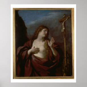 Maria Magdalena im Penitence (Öl auf Leinwand) 2 Poster